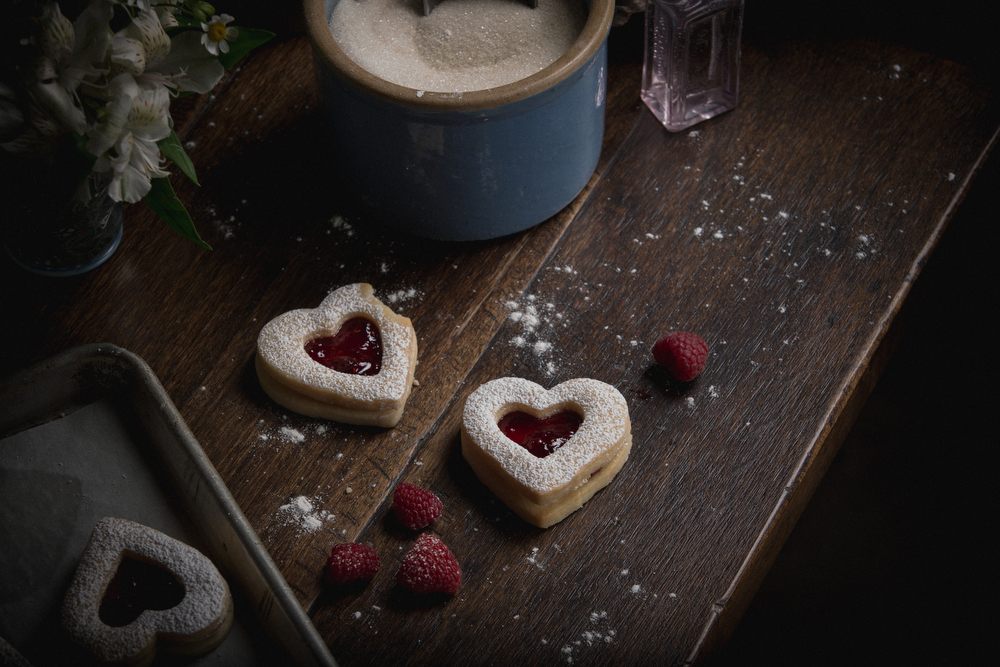 Valentines Food Styling